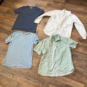 Lot of 4 boys sz XXL shirts Nordstrom GAP Treasure & Bond good preworn condition